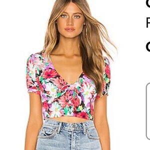 Revolve Privacy Please Carolina Top in Barbara Floral - XS